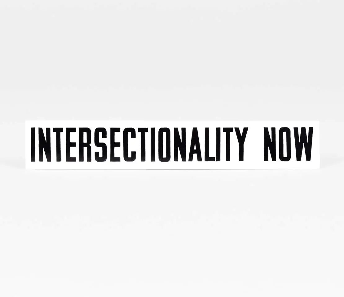Intersectionality Now! Sticker